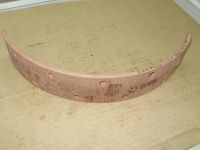 Накладка тормозной колодки Г-52 передняя длинная, 60 мм