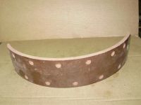 Накладка тормозной колодки Г-53,-66,-3307 перед. длинная, 80 мм