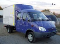 Спойлер Газель Фермер без боковин (будка 1,8 м)