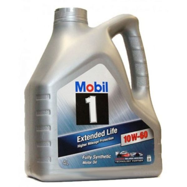 Масло Mobil 10W60 4л (синт) Extended Life