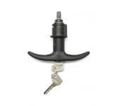 Ручка двери задка УАЗ-469 с ключом Ручка двери задка УАЗ-469 с ключом