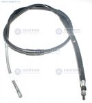Трос ручного тормоза В-1118