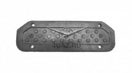 Накладка порога пола Хантер (резина) Накладка порога пола Хантер (резина)