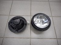Фара УАЗ галоген. с плоским стеклом (грузовой ряд) с ободком