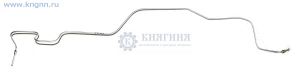 Трубка тормозная Газель  от гидроагрегата к перед. правому АБС Трубка тормозная Газель  от гидроагрегата к перед. правому АБС