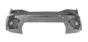 Бампер передний УАЗ-Патриот с 2015 в цвет коричневый металлик