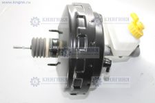 Усилитель тормозов вакуумный УАЗ Патриот в сборе с ГТЦ (трубки справа)