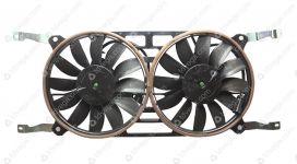 Электровентилятор УАЗ- Патриот (сдвоенный) с кожухом Электровентилятор УАЗ- Патриот (сдвоенный) с кожухом