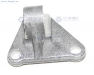 Кронштейн переднего амортизатора Валдай нижний правый