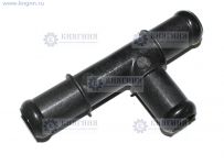 Тройник крана отопителя Г-3302 Бизнес пласмассовый