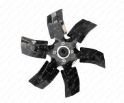 Вентилятор УАЗ в сборе  6 лопастей Вентилятор УАЗ в сборе  6 лопастей