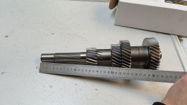 Вал промежуточный КПП Газель NEXT н/о (35 зуб.) после 02,2020 длинн.шлиц