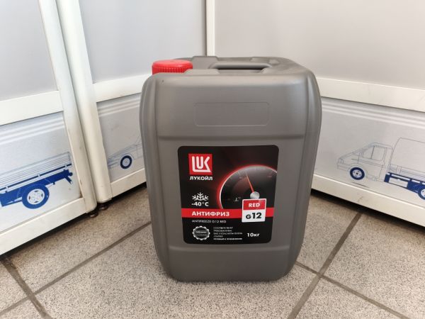 Антифриз  G-12 красный 10 кг Лукойл
