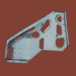 Брызговик двигателя Газель левый (скелет) Брызговик двигателя Газель левый (скелет)